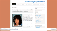 Desktop Screenshot of marilynshawpaul.com